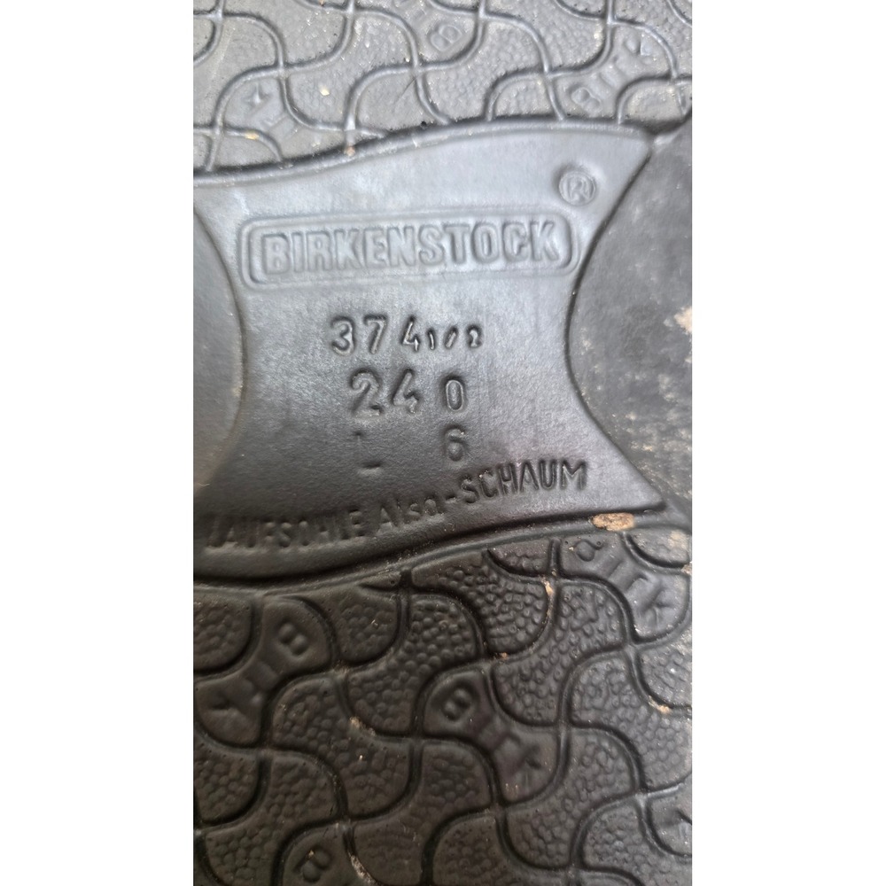 Birkenstock Footprints Leather Oxfords Womens 37 L6 Black Lace Up Shoes 1 - Picture 6 of 8